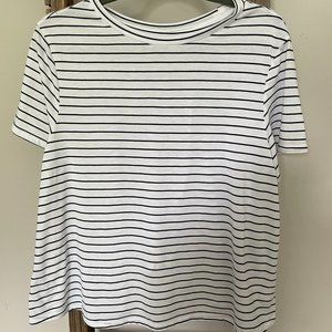 Stripped Active Wear Top Old Navy